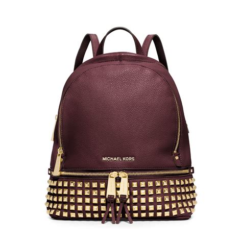 small Michael Kors backpack purse